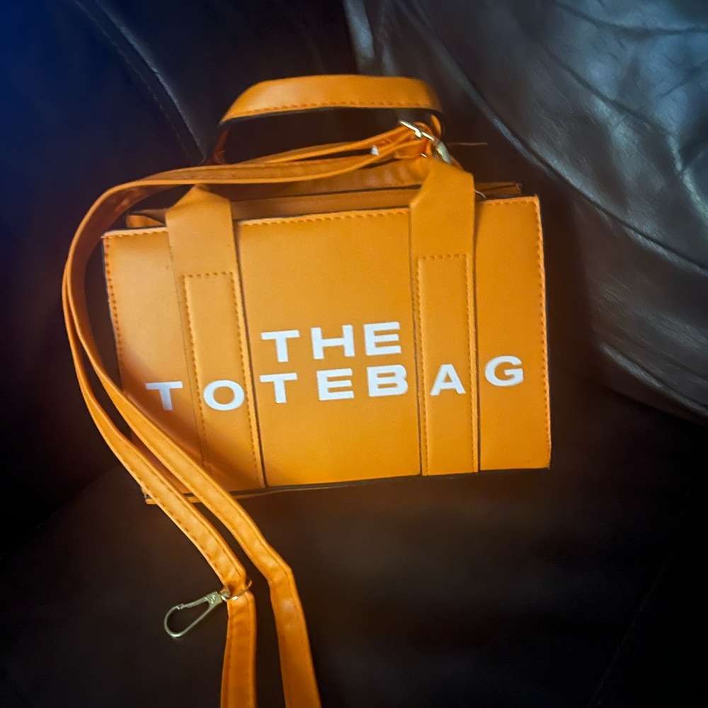 Orange Tote Bag